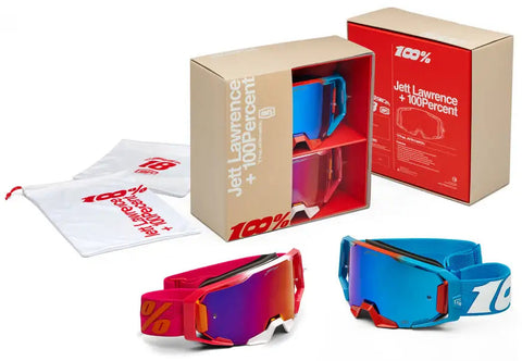 Goggles 100% ARmatic 2/PK Kit Jett Lawrence LE, Mirror