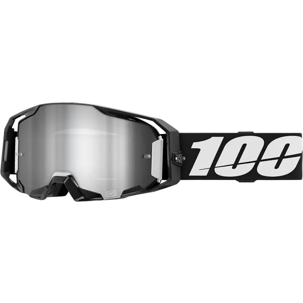 Goggles 100% ARmatic Black Mirror Silver Flash Lens