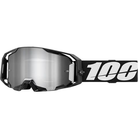 Goggles 100% ARmatic Black Mirror Silver Flash Lens