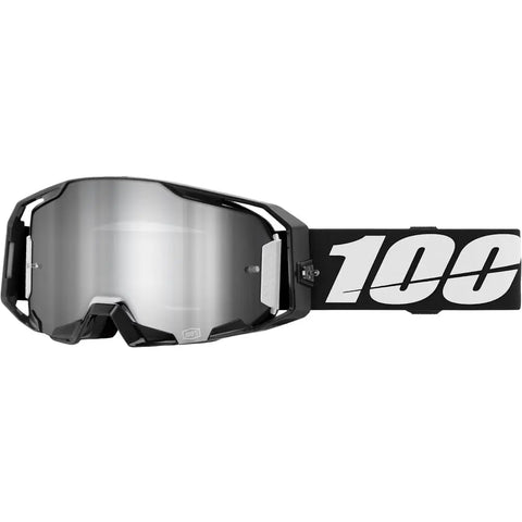 Goggles 100% ARmatic Black Mirror Silver Flash Lens