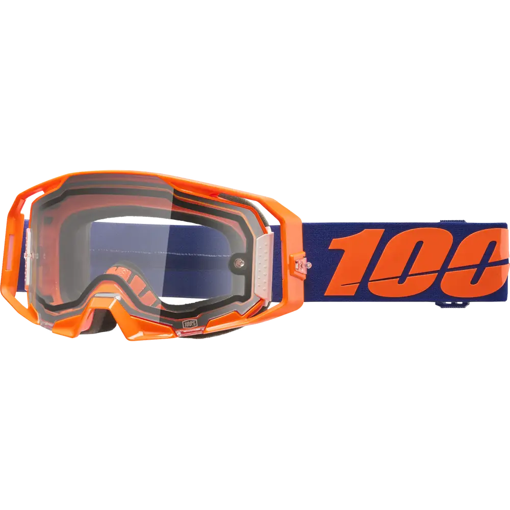 Goggles 100% ARmatic Enduro Neon Orange Clear