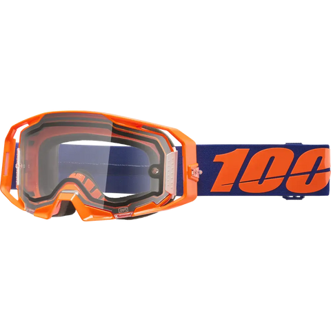 Goggles 100% ARmatic Enduro Neon Orange Clear