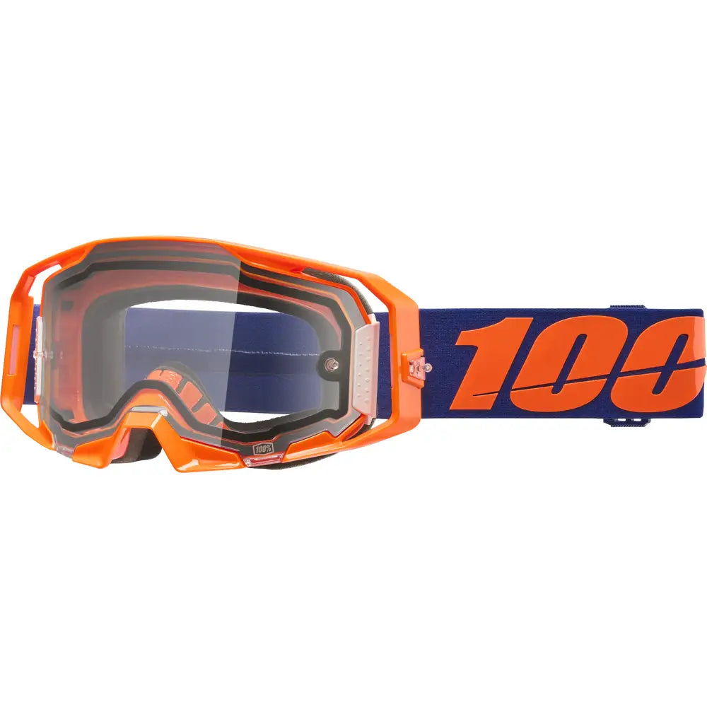 Goggles 100% ARmatic Enduro Neon Orange Clear