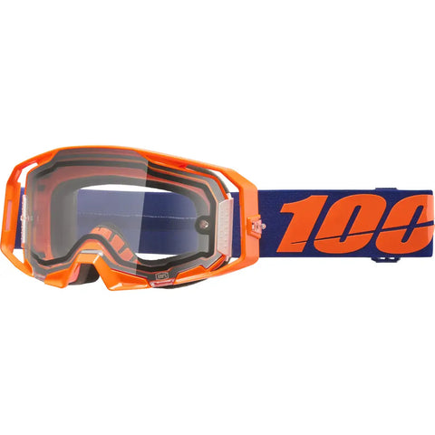 Goggles 100% ARmatic Enduro Neon Orange Clear