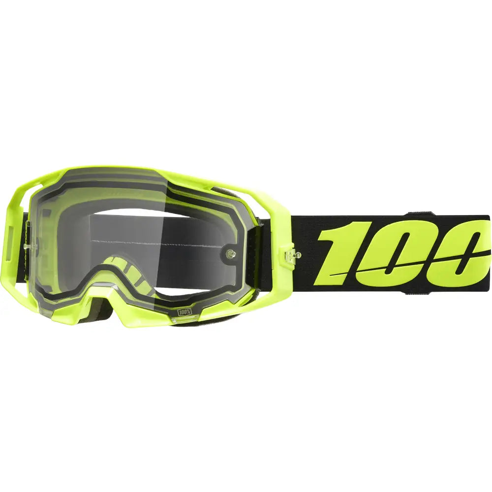 Goggles 100% ARmatic Enduro Neon Yellow Clear