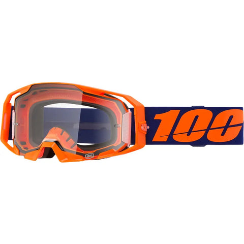 Goggles 100% ARmatic Neon Orange Clear Lens