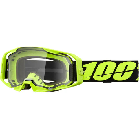 Goggles 100% ARmatic Neon Yellow Clear Lens