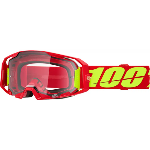 Goggles 100% ARmatic Red Clear Lens