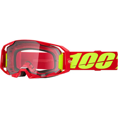Goggles 100% ARmatic Red Clear Lens