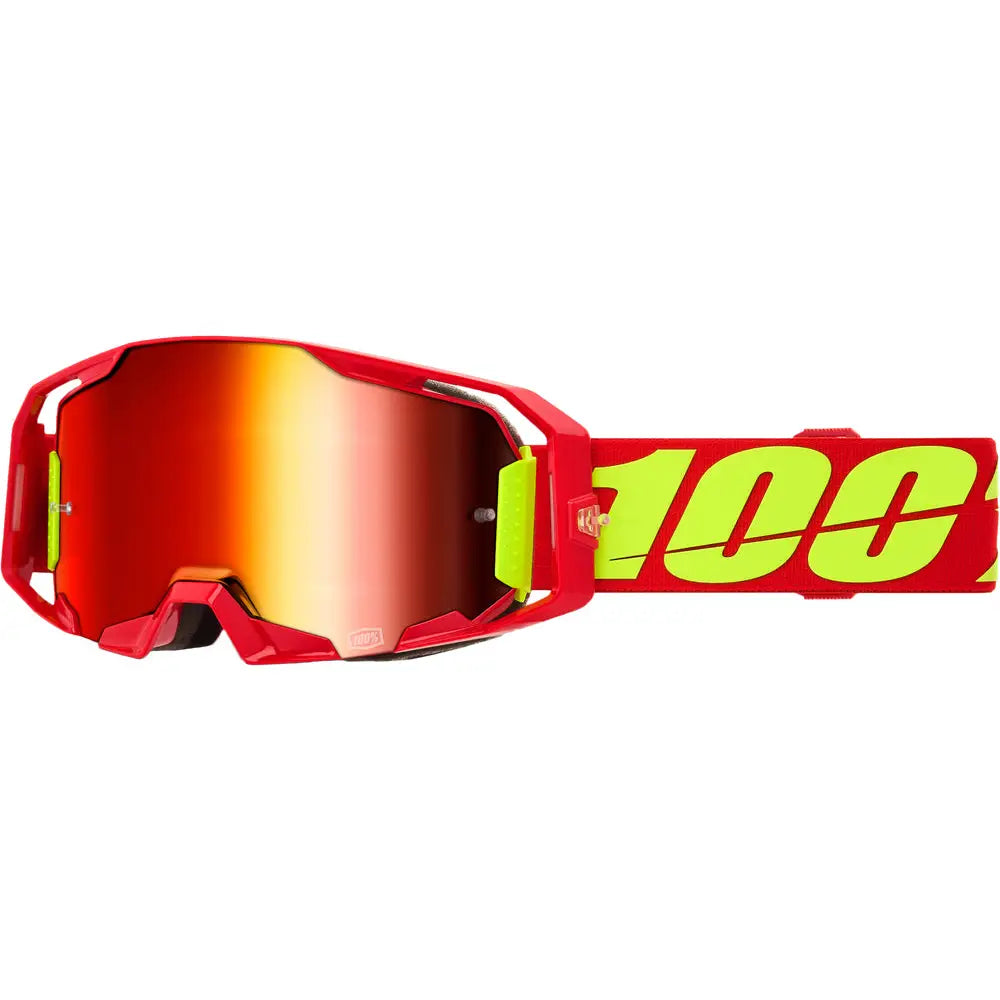 Goggles 100% ARmatic Red Mirror Red Lens