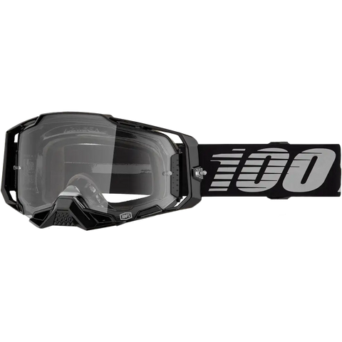 Goggles 100% Armega Black Clear Lens