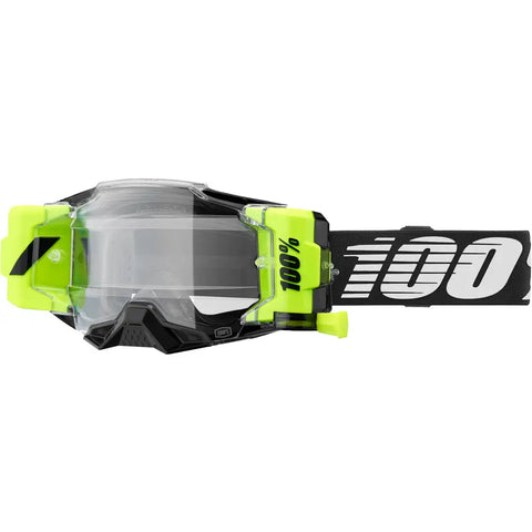 Goggles 100% Armega Forecast Black Clear Lens