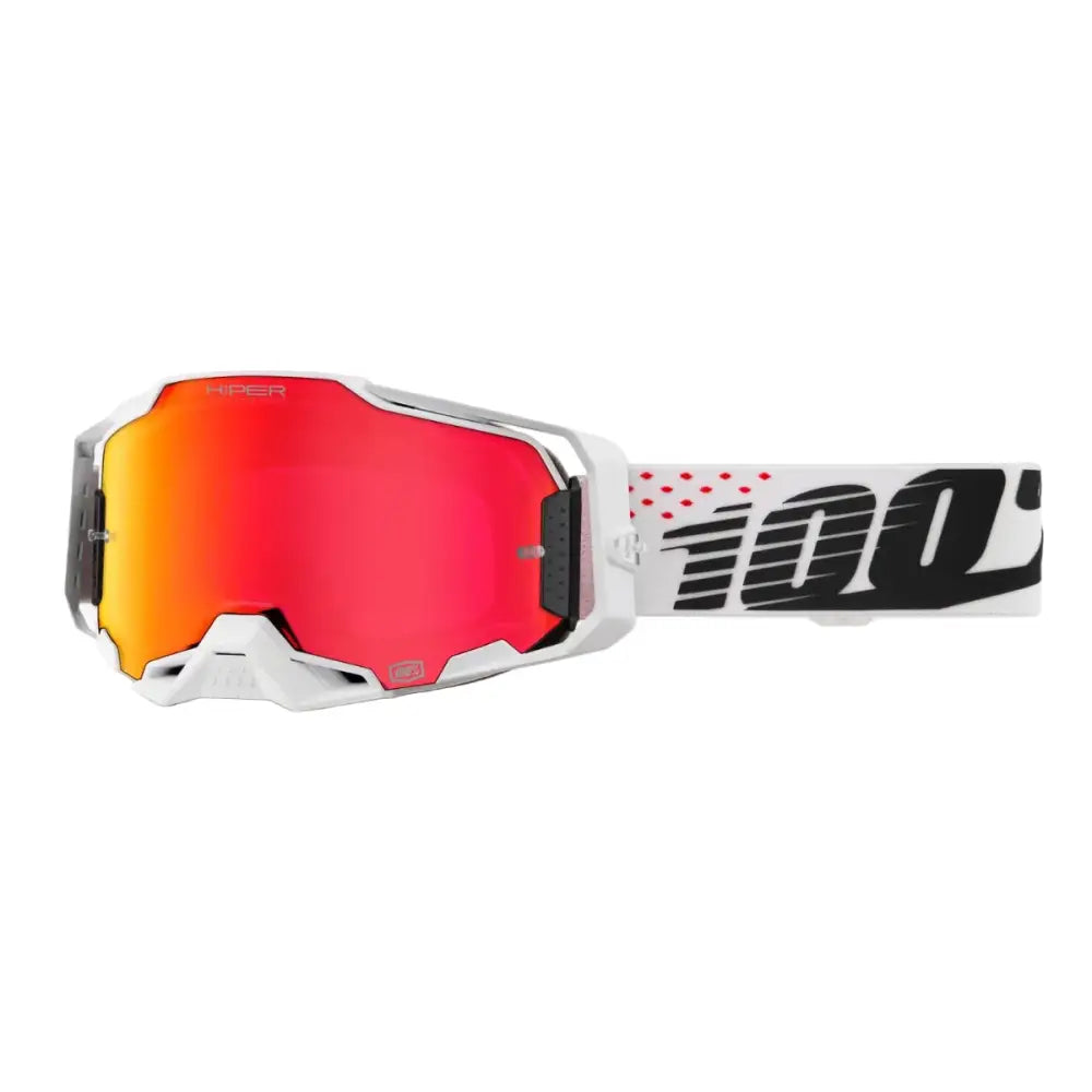 Goggles 100% Armega HiPER Invicta Red Mirror