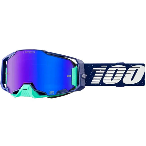 Goggles 100% Armega HiPER Noche Blue Mirror