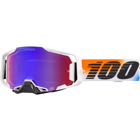Goggles 100% Armega HiPER United Mirror Red/Blue