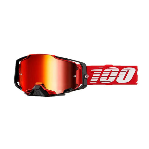 Goggles 100% Armega Mirror Red/Mirror Red