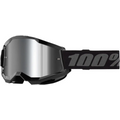 Goggles 100% Strata 2 Black/Mirror Silver