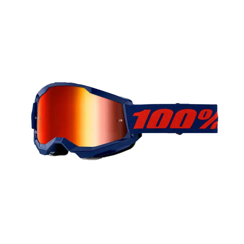 Goggles 100% Strata 2 Navy/Mirror Red
