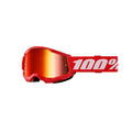 Goggles 100% Strata 2 para Niño Red/Mirror Red