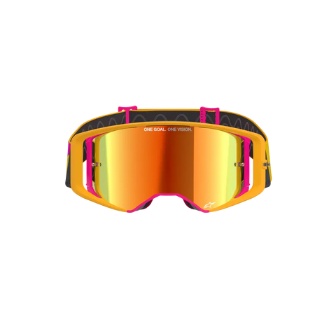 Goggles Alpinestars Supertech Corp Absolute Vision Fluo Yellow