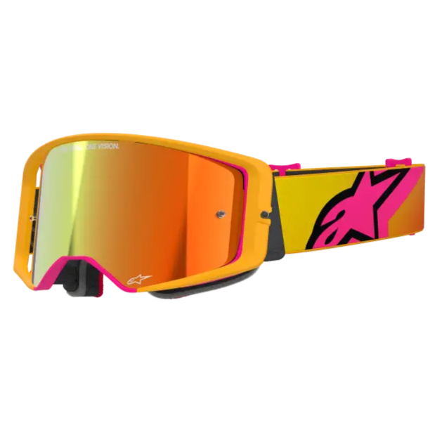 Goggles Alpinestars Supertech Corp Absolute Vision Fluo Yellow