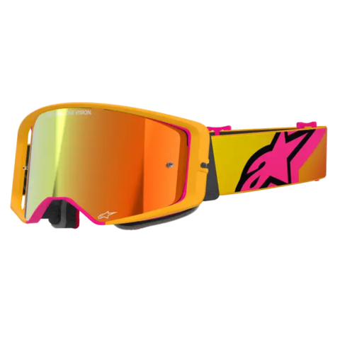 Goggles Alpinestars Supertech Corp Absolute Vision Fluo Yellow