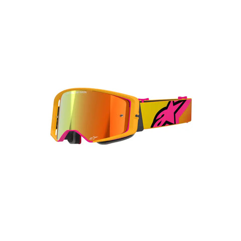 Goggles Alpinestars Supertech Corp Absolute Vision Fluo Yellow