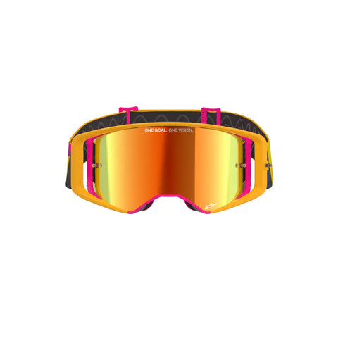 Goggles Alpinestars Supertech Corp Absolute Vision Fluo Yellow
