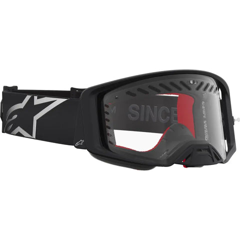 Goggles Alpinestars Supertech Dura Air Fluid Black/Silver