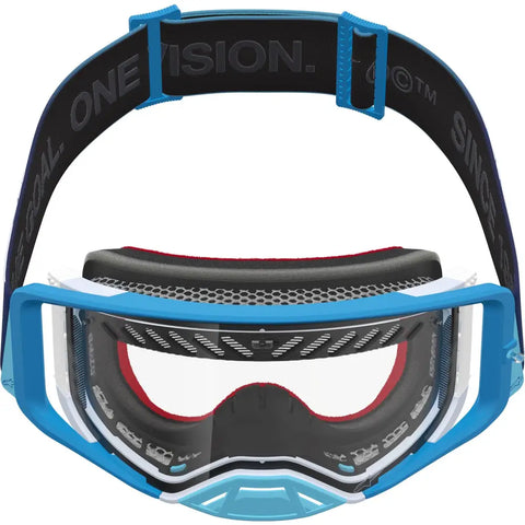Goggles Alpinestars Supertech Dura Air Fluid Blue/Silver