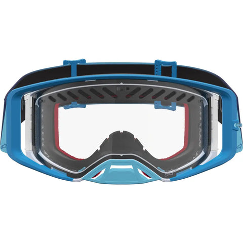 Goggles Alpinestars Supertech Dura Air Fluid Blue/Silver