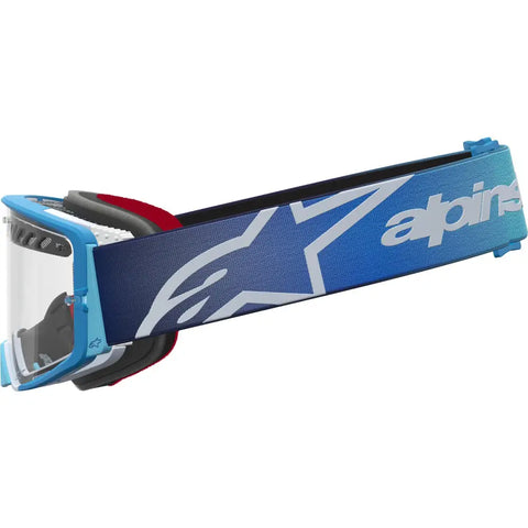 Goggles Alpinestars Supertech Dura Air Fluid Blue/Silver