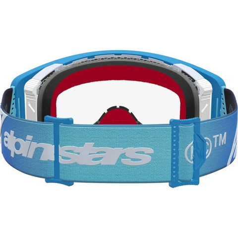 Goggles Alpinestars Supertech Dura Air Fluid Blue/Silver