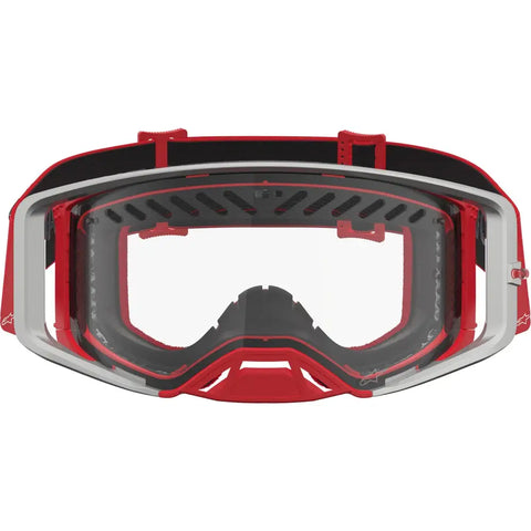 Goggles Alpinestars Supertech Dura Air Fluid Red/Silver