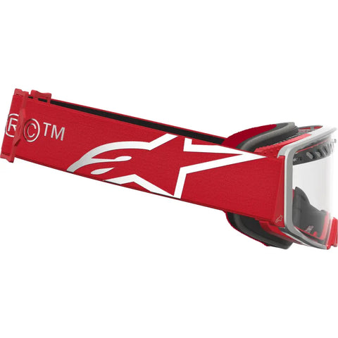 Goggles Alpinestars Supertech Dura Air Fluid Red/Silver