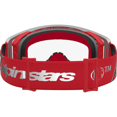 Goggles Alpinestars Supertech Dura Air Fluid Red/Silver