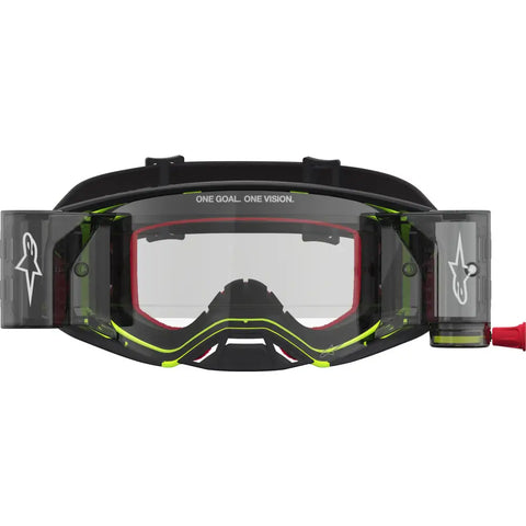 Goggles Alpinestars Supertech Firma Roll Off Black/Neon Yellow
