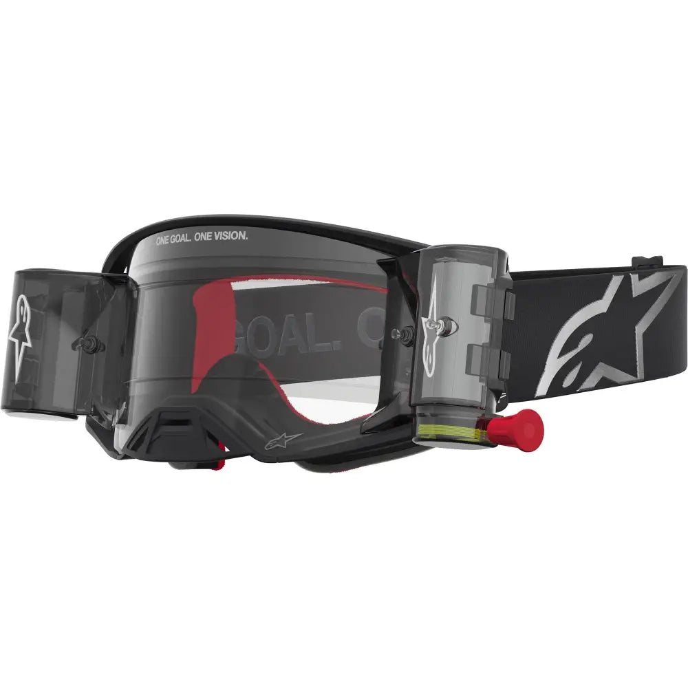 Goggles Alpinestars Supertech Firma Roll Off Black/Silver