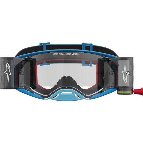 Goggles Alpinestars Supertech Firma Roll Off Blue/Silver