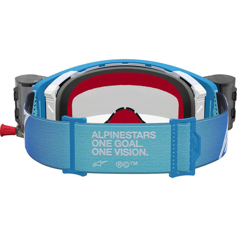 Goggles Alpinestars Supertech Firma Roll Off Blue/Silver