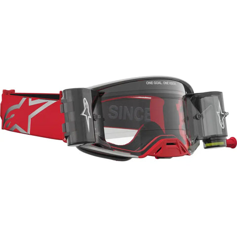 Goggles Alpinestars Supertech Firma Roll Off Red/Silver
