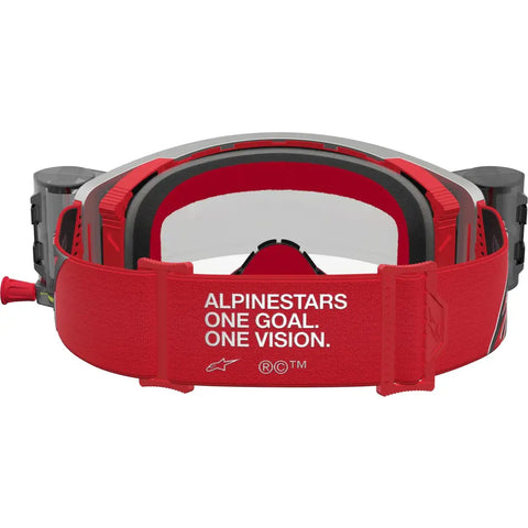 Goggles Alpinestars Supertech Firma Roll Off Red/Silver