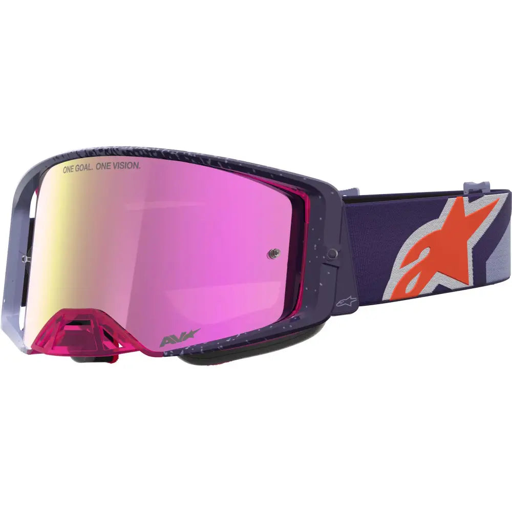 Goggles Alpinestars Supertech Hiten Purple/Red
