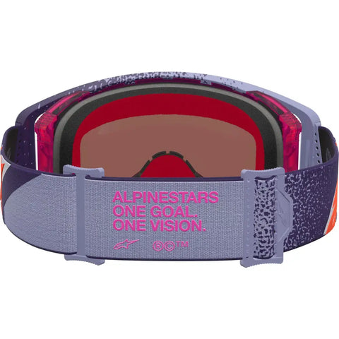 Goggles Alpinestars Supertech Hiten Purple/Red
