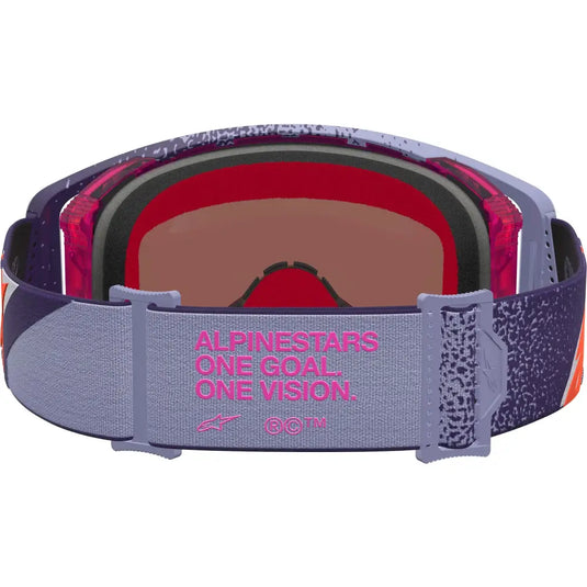 Goggles Alpinestars Supertech Hiten Purple/Red