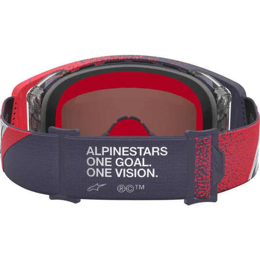 Goggles Alpinestars Supertech Hiten Red/Black/Silver