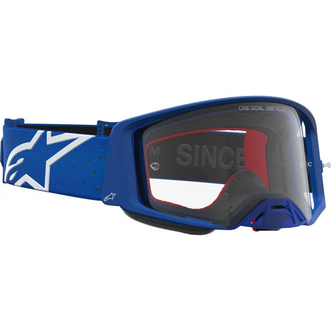 Goggles Alpinestars Supertech Vesta Blue/White/Clear