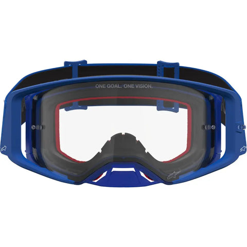 Goggles Alpinestars Supertech Vesta Blue/White/Clear