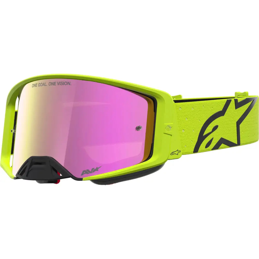Goggles Alpinestars Supertech Vesta Neon Yellow/Black