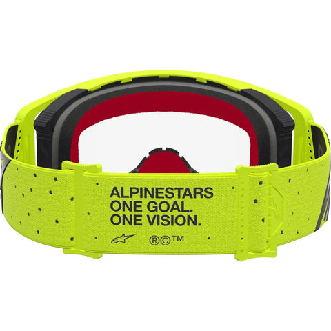 Goggles Alpinestars Supertech Vesta Neon Yellow/Black/Clear